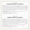 Load image into Gallery viewer, 24-Pack Fancy Feast Grilled Poultry &amp; Beef Collection 3oz Cans of Premium Wet Cat Food
